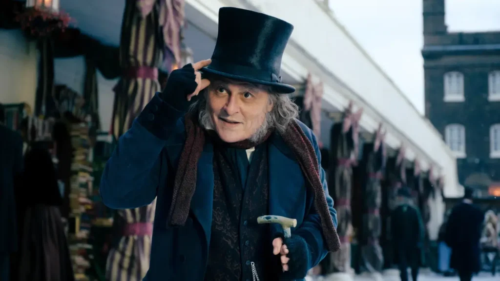 Imagem de divulgação de “Ebenezer e os Fantasmas do Natal”. Foto: Paramount Pictures.