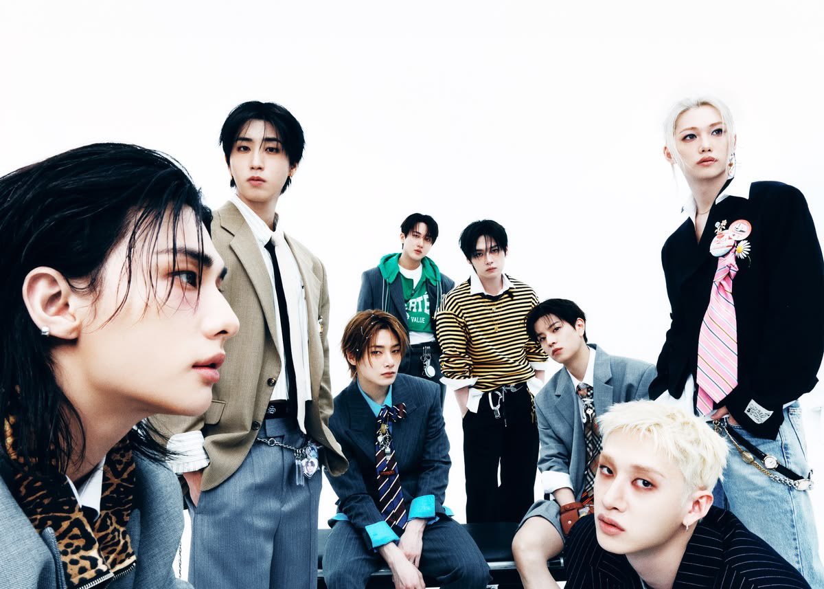 Stray Kids. Imagem: JYP Entertainment