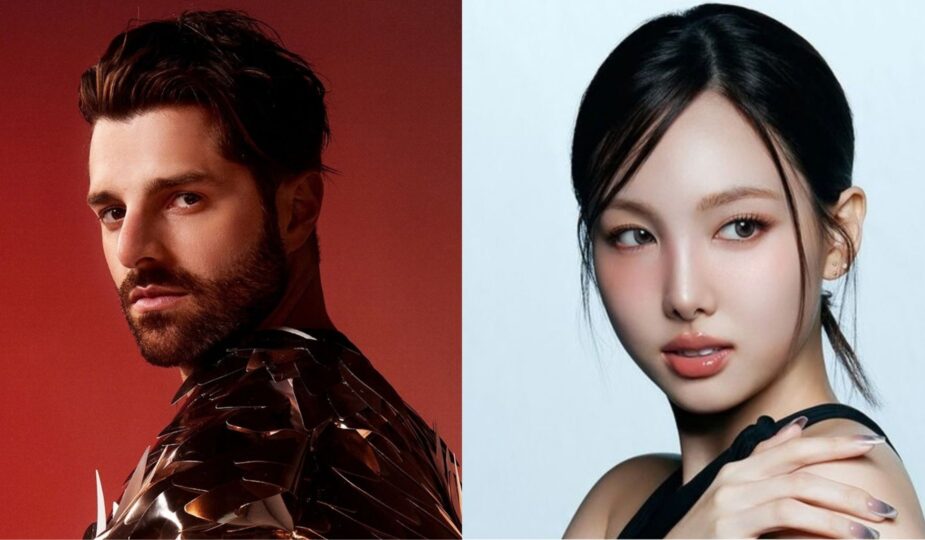 Alok e Nayeon para o single “Bue Bye” imagem/ Divulgação