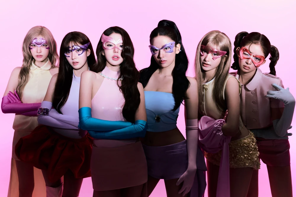 IVE em foto promocional para Looks Can Kill. Foto Reprodução/Instagram
