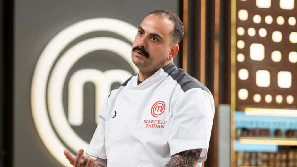 Marcelo Zaidan, no último episódio de MasterChef Profissionais. Foto: Divulgação/ Band