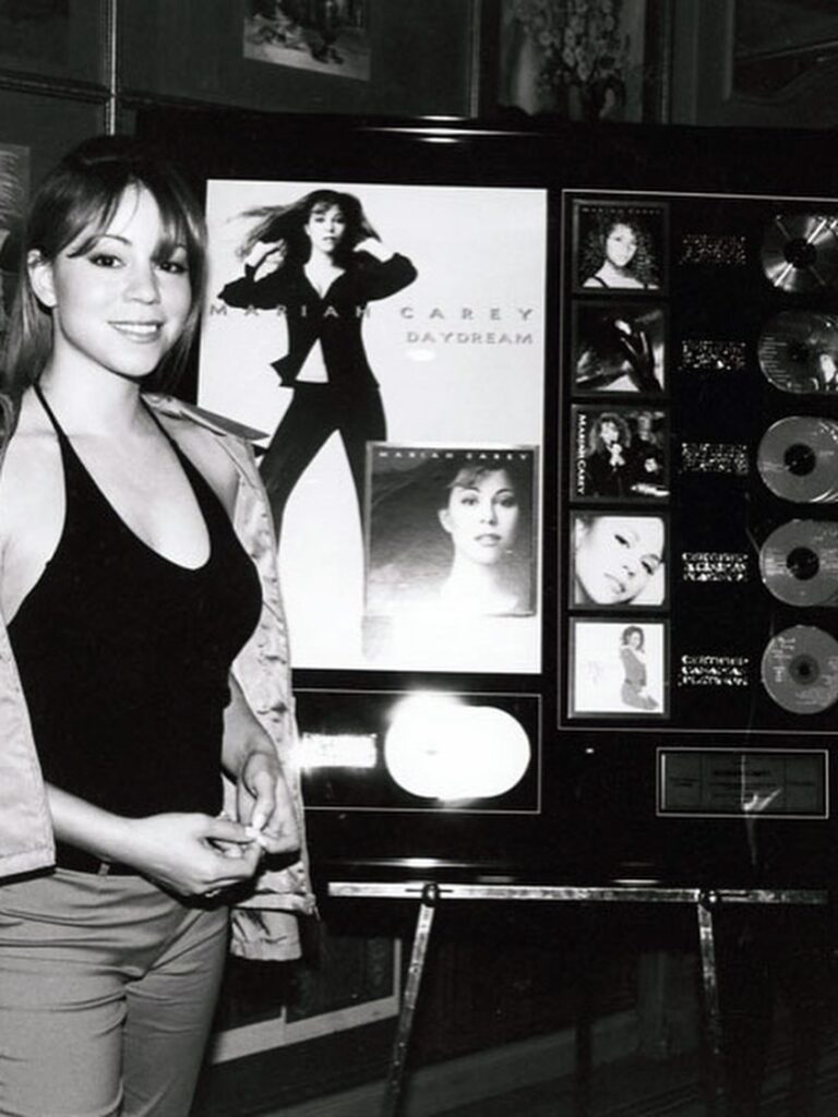 Mariah Carey em imagem promocional da divulgação do álbum "Daydream". Foto: Divulgação