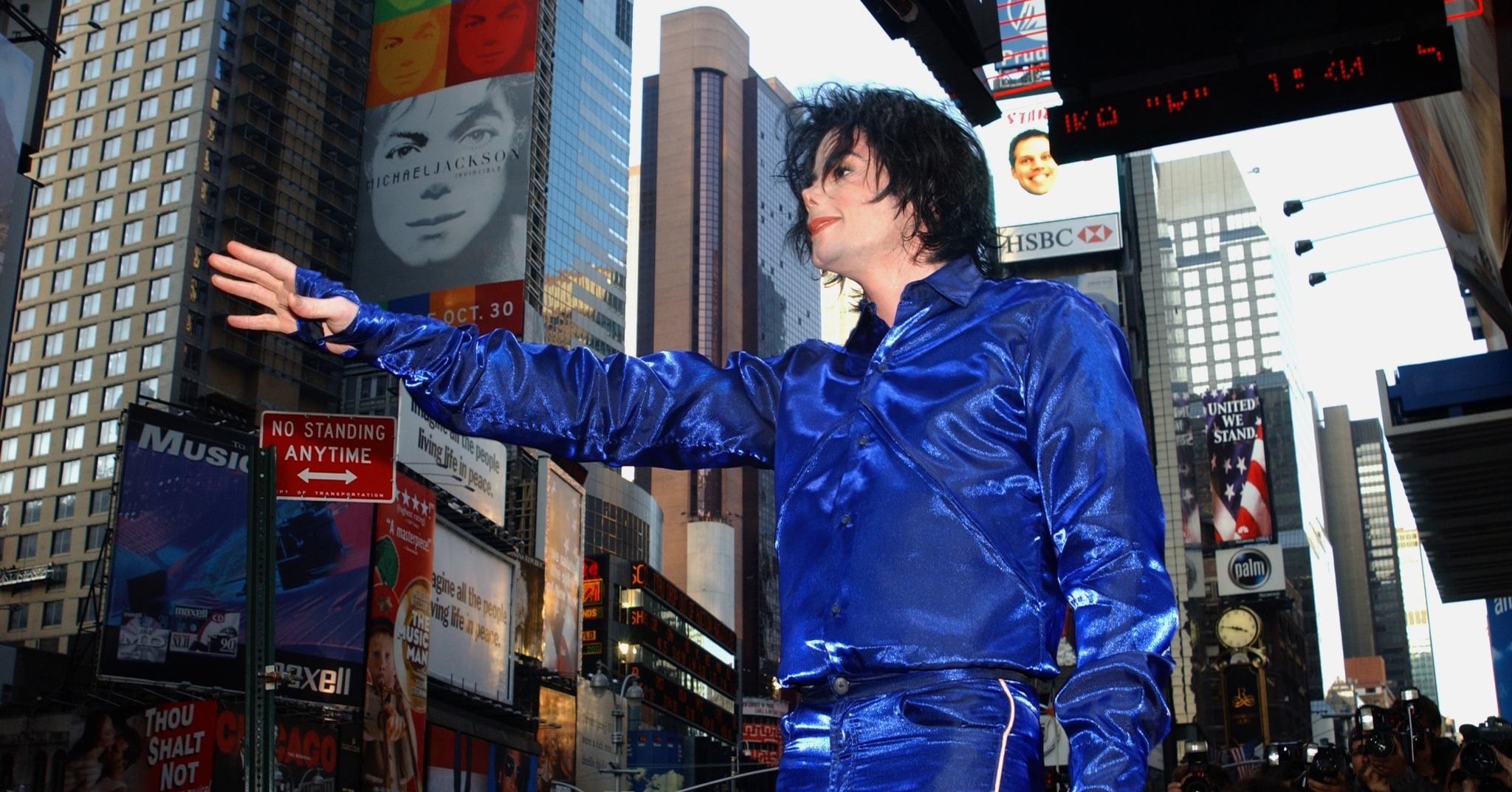 Michael Jackson em divulgação do álbum invincible publicado nas redes sociais. Foto: Reprodução/Instagram