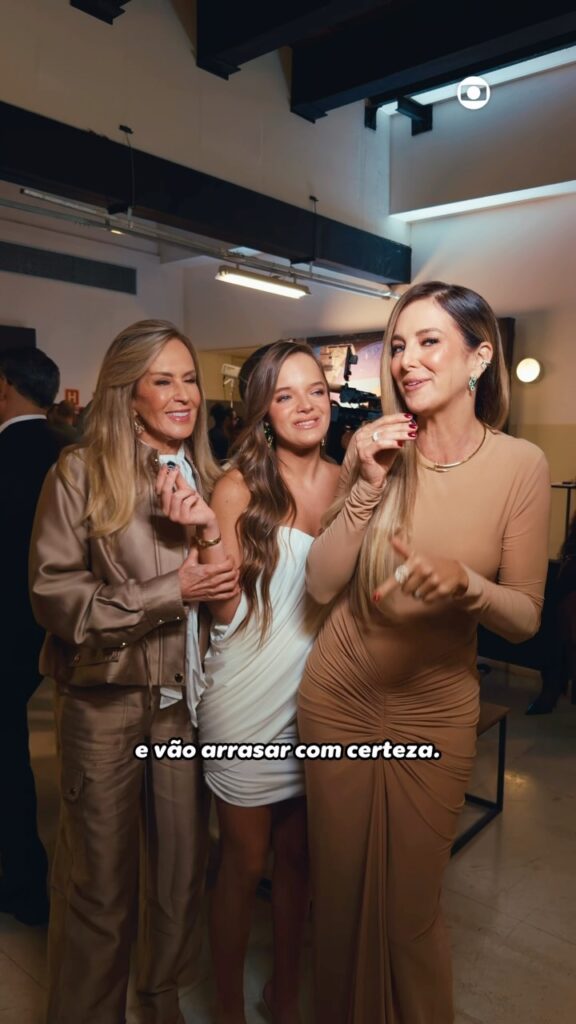 Ticiane Pinheiro, Rafa Justos e Helo Pinheiro em imagem divulgada / Imagem Instagram