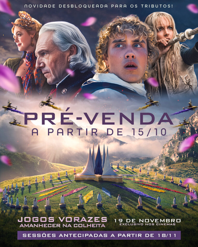 Arte de divulgação do evento publicada pela Paris Filmes em suas redes sociais. Imagem: Divulgação/Paris Filmes