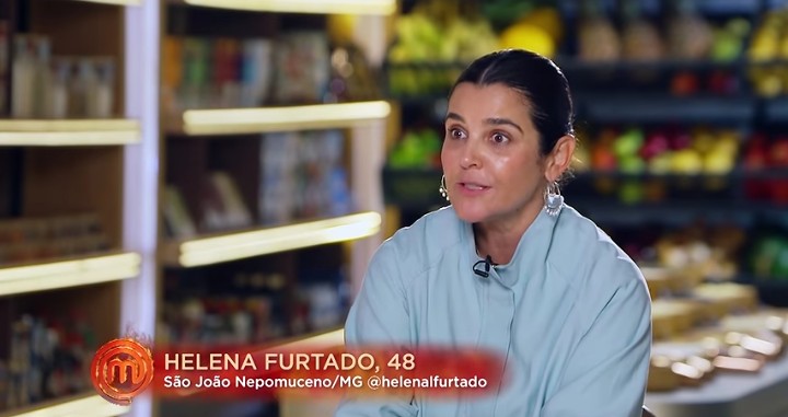 Helena foi a terceira participante eliminada do MasterChef Profissionais. Foto: Reprodução/YouTube