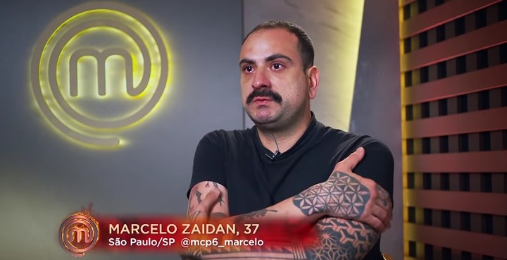 Marcelo é o quarto eliminado da sexta temporada do MasterChef Profissionais. Foto: Reprodução/Band