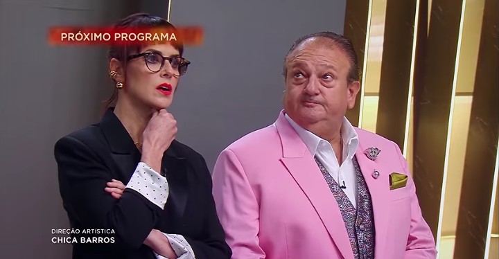Helena Rizzo e Erick Jacquin no quinto episódio da 6ª temporada do MasterChef Profissionais. Foto: Reprodução/YouTube