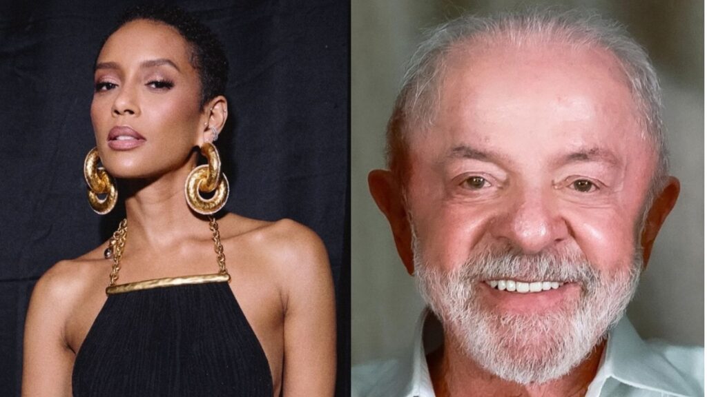 Taís Araújo e Lula. Foto: Divulgação