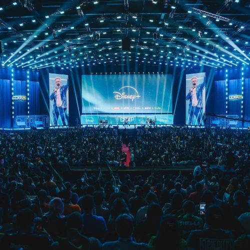 Palco Thunder da CCXP. Imagem: Reprodução/CCXP.