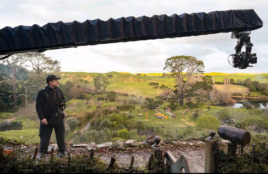 Andy Serkis durante a produção do longa. Foto: Divulgação/ Warner Bros.