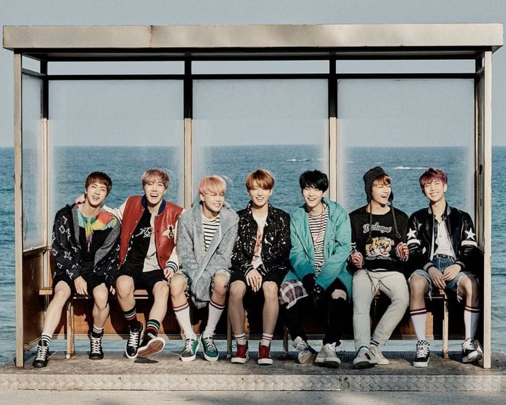 BTS em imagem promocional. Imagem: Divulgação. 