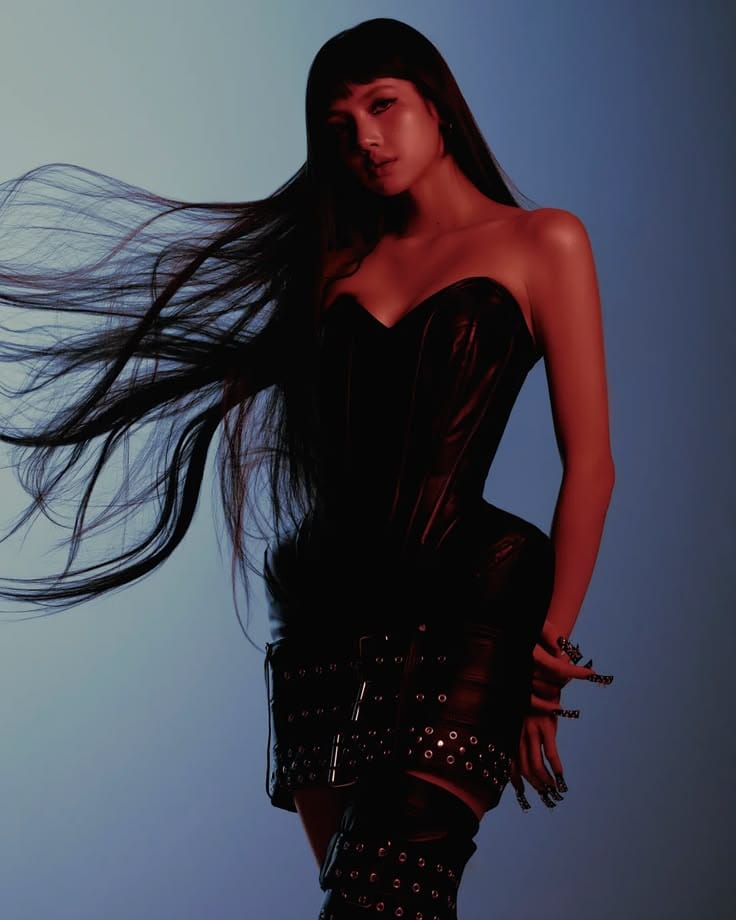LISA em imagem promocional do EP "Press Play". Foto: DIvulgação.