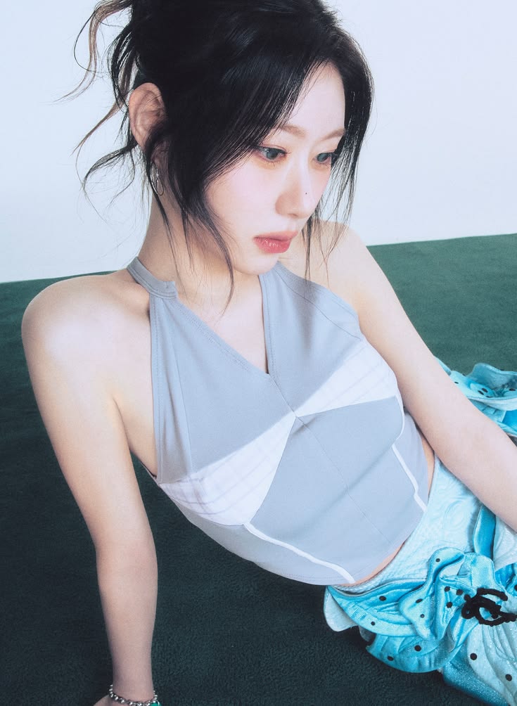 Chaeryeong em imagem promocional. Imagem: Divulgação.