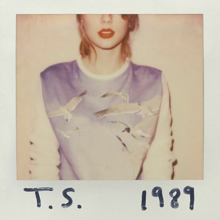 Capa oficial do álbum 1989. Imagem: Divulgação.