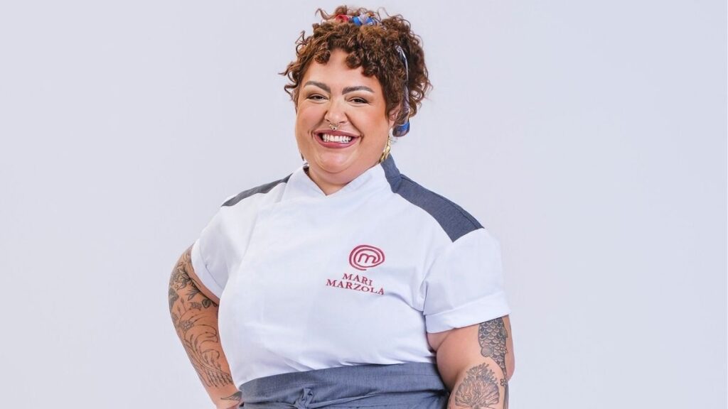 Mari Marzola, participante da 6ª temporada do MasterChef Profissionais. Foto: Rodrigo Moraes/Band