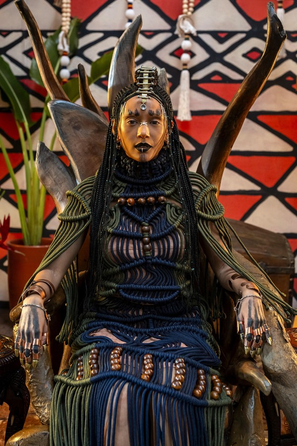 Menemi, personagem de Taís Araújo em “A Nobreza do Amor”. Foto: Estevam Avellar/Globo