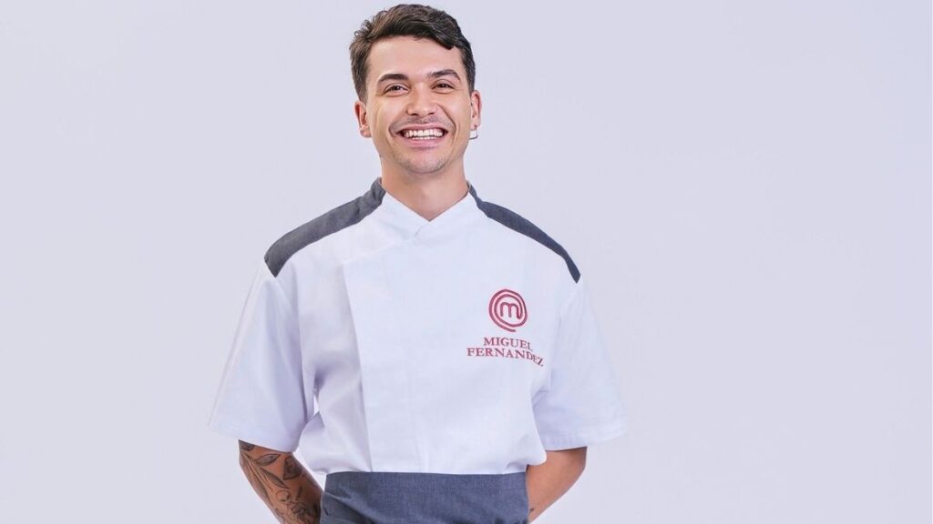 Miguel Fernández, participante da 6ª temporada do MasterChef Profissionais. Foto: Rodrigo Moraes/Band