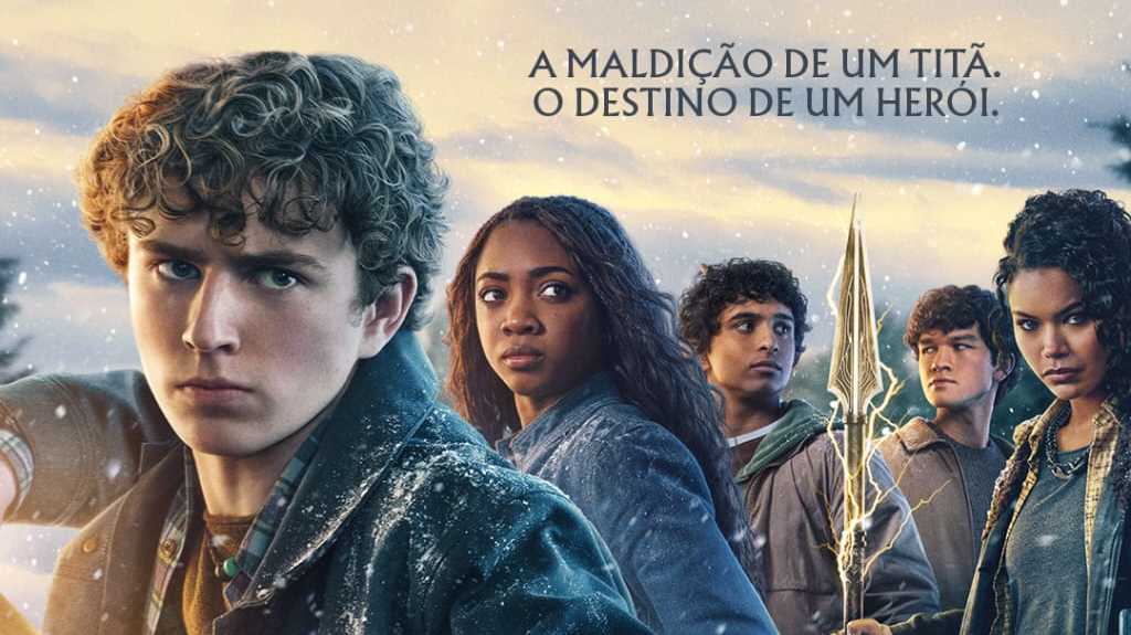 Pôster de divulgação da nova temporada de “Percy Jackson e os Olimpianos”. Foto: Divulgação/ Disney+.