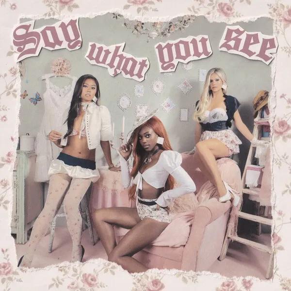 Capa de "Say What You See", EP de Say Now. Imagem: Divulgação.
