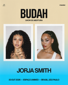 Budah e Jorja Smith em imagem promocional. Imagem: Divulgação.
